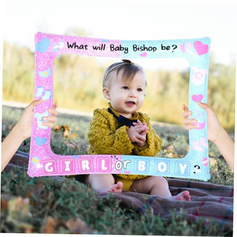 Inflatable Photo Booth Frame Backdrop Props For Gender Reveal And Baby Shower Parties - Image 5