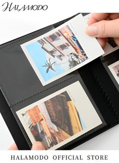 HALAMODO 64 Pockets Photo Album for Fujifilm 7s/8/25/50s/90 Camera 4 Inch Mini Picture Case Storage Camera Name Card Photo Book Instant Film Album  - Image 5