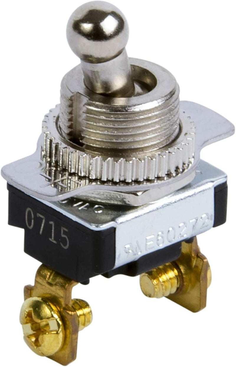 Gardner Bender GSW-124 Electrical Toggle Switch, SPST, ON-OFF, 6 A/120V AC, Screw Terminal - Image 2
