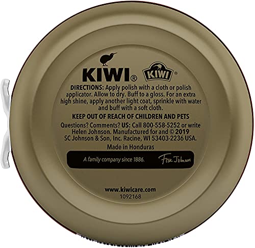 Kiwi 10113 1-1/8 Oz Brown Shoe Polish - Image 2