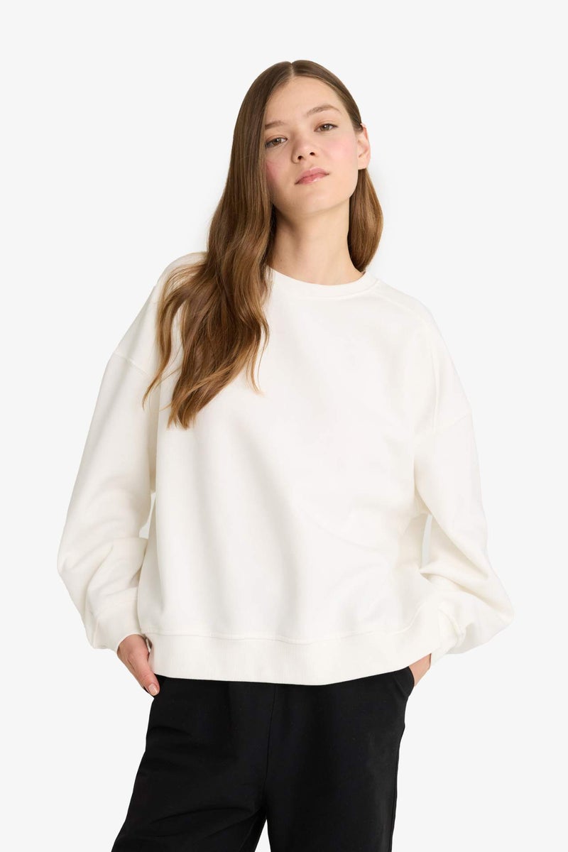 DeFacto Oversize Fit Sweatshirt - Image 3
