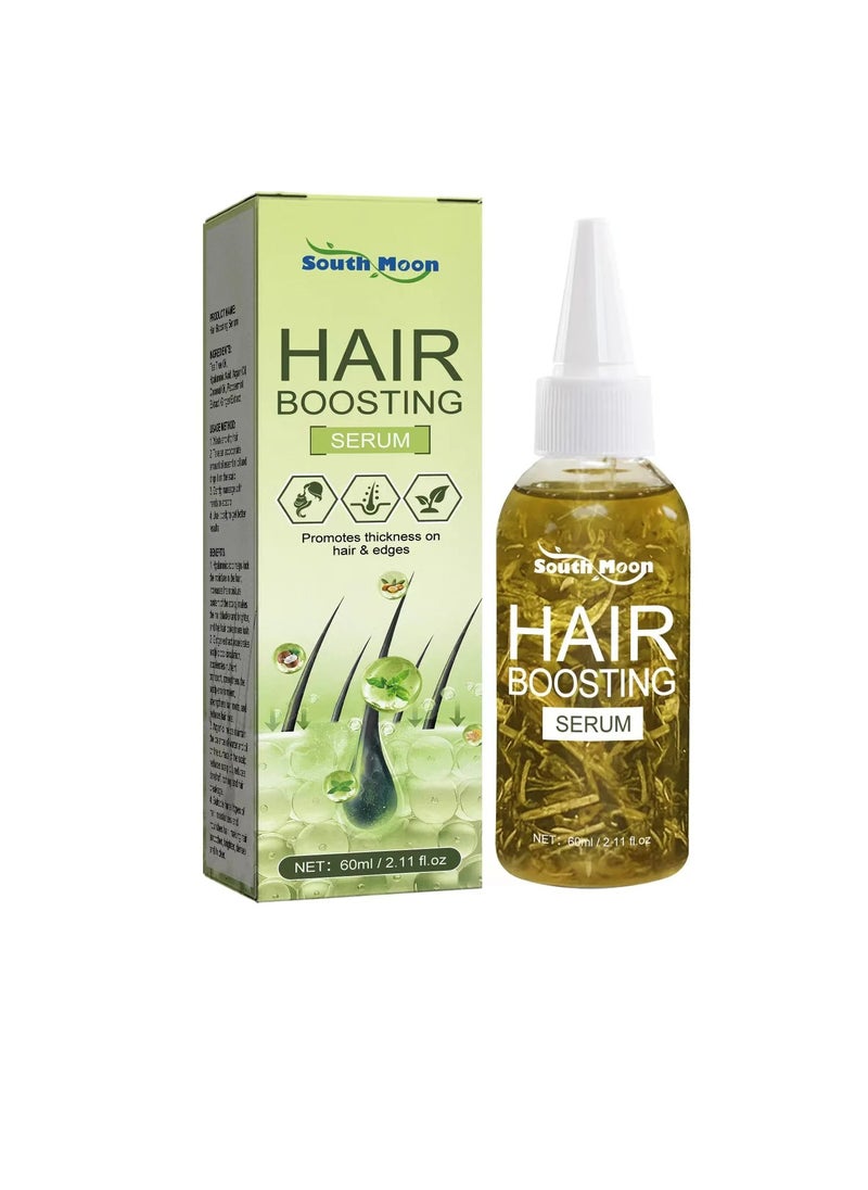 SOUTH MOON - Hair Growth Essential Oil. Natural Hair Thickening Oil, Nourishing And Strengthening Hair Growth Essence, Safe Simple And Effective Hair Treatment Oil For Repairing Baldness And Hair Loss - Image 1