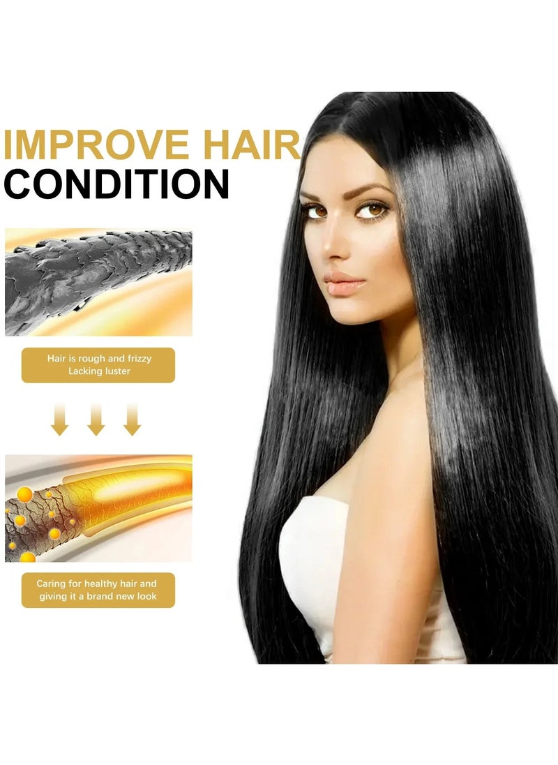 SOUTH MOON - Hair Growth Essential Oil. Natural Hair Thickening Oil, Nourishing And Strengthening Hair Growth Essence, Safe Simple And Effective Hair Treatment Oil For Repairing Baldness And Hair Loss - Image 1