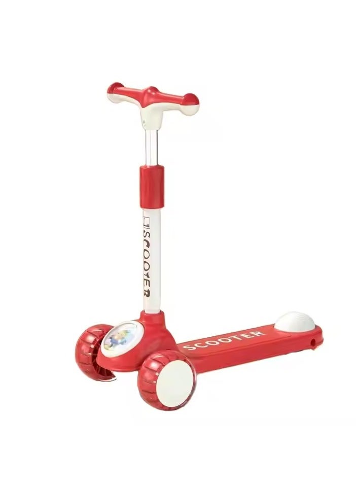 Generic Scooter for Adults,Scooter for Kids,Wheels Kick Scooter,Sturdy Scooter with Adjustable Height,Foldable 
