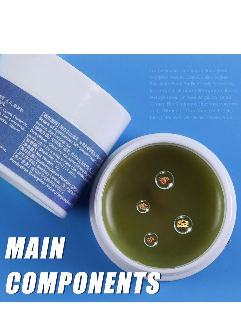 Sumifun Knee Joint Pain Relief Ointment - Cold Gel for Tendonitis and Foot, Joint & Bone Therapy Cream Synovial Meniscus Cream 5-Pcs - Image 5