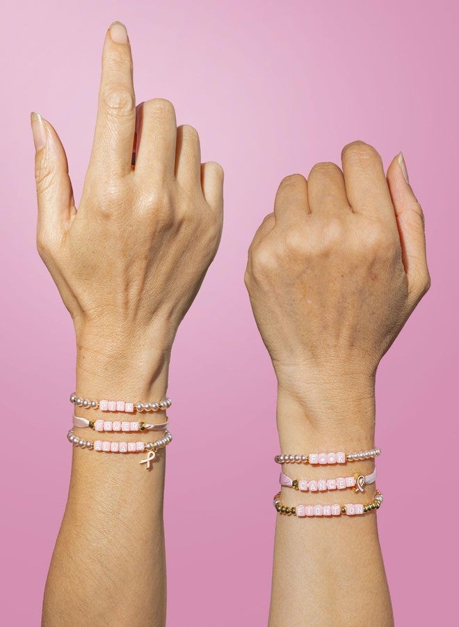 DoDoBeads Cancer Care Gifts for Women, Breast Cancer Awareness Bracelets, Red Ribbon Week Bracelets, Support Gift for Fighters & Survivors - Image 5