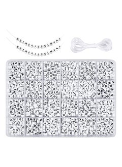 Aplabet Beads 26 Letters with 8M String Rope