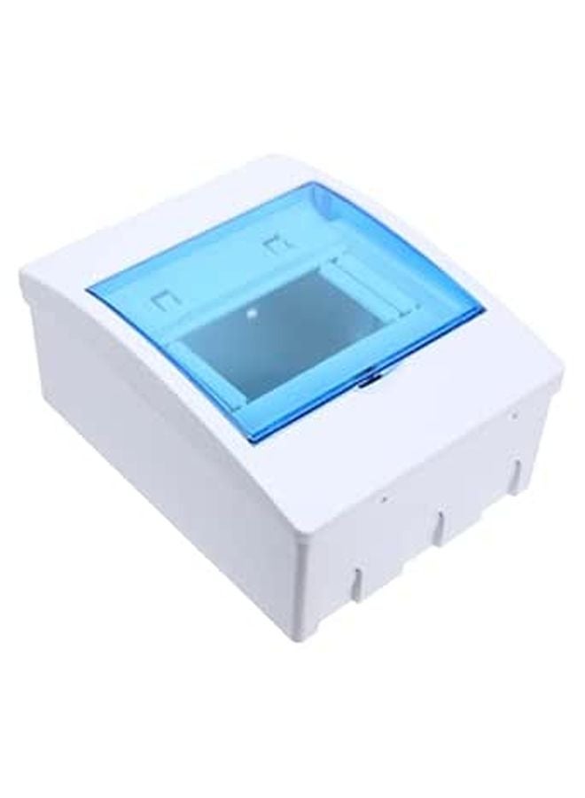 Grey Weatherproof Outdoor Junction Box Plastic Electrical Distribution Enclosure - Image 1
