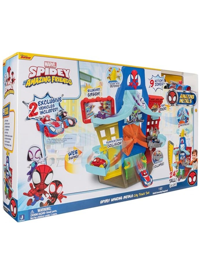 سبايدر مجموعة مسارات مدينة المعادن من سبايدي وأصدقائه المذهلين SNF0202 - Image 2