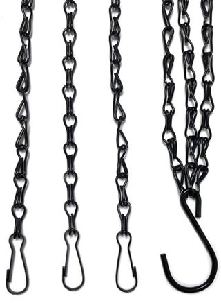 Hanging Basket Chains, 16 Inches 3 Leads Hanging Chains Flower Pot Hanger Replacement Plant Hangers for Bird Feeders, Planters and Lanterns,4 Pcs - pzsku/Z727EBD8BA10B6476504BZ/45/_/1695634944/4c603306-bbdf-4380-9d1f-ee0aca36fb1c