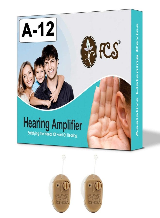 FCS A-12 Instant fit CIC Personal Sound Hearing Amplifier for Seniors and Adults with Mild Hearing Loss (Pack of 2).(3 Month Seller Warranty) - Image 5
