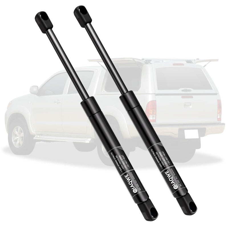 IAQWE C1623070 13Inch 28Lb125N Gas Struts Shocks Springs Lift Support for Snugtop are Leer Truck Camper Shell Topper Rear Cap Window Door Pickup Canopy Lid 2PCS