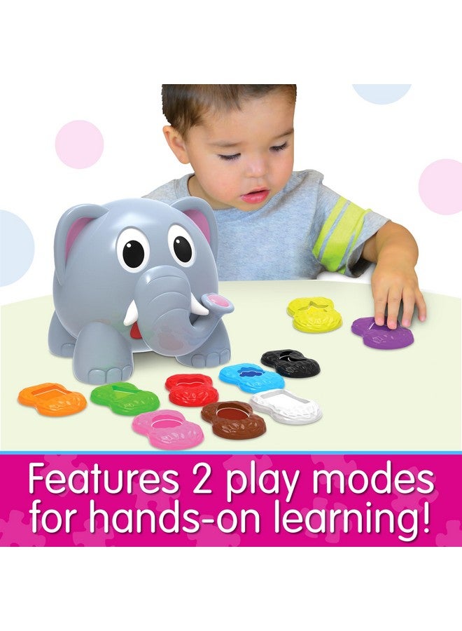 The Learning Journey Learn with Me - Shapes Elephant - Color & Shapes Teaching Toddler Toys & Gifts for Boys & Girls Ages 2 Years and Up - Preschool Learning Toy, Multi - Image 4