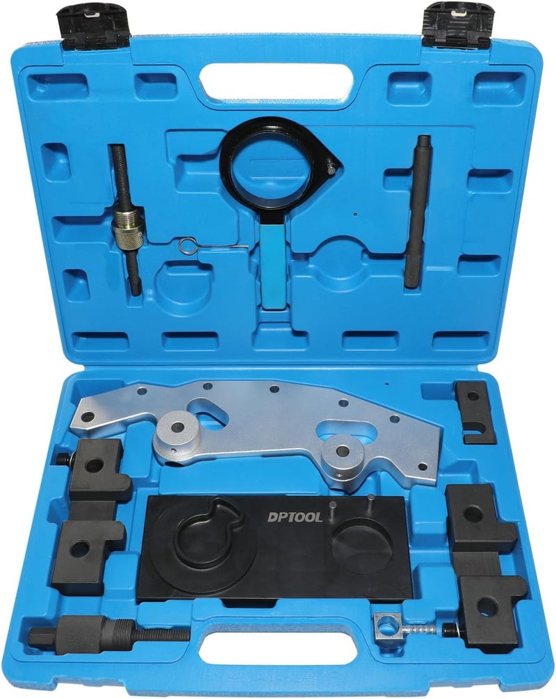 DPTOOL Double Vanos Twin Camshaft Alignment Timing Locking Tool Kit Compatible with BMW M52 M52TU M54 M56 - Image 1