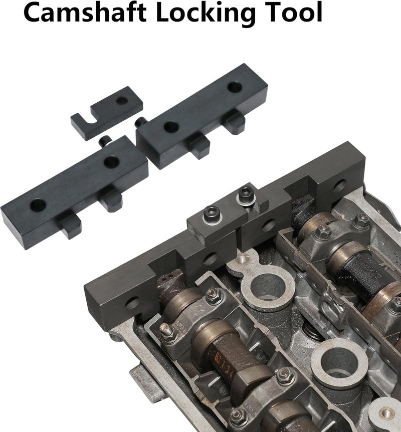 DPTOOL Double Vanos Twin Camshaft Alignment Timing Locking Tool Kit Compatible with BMW M52 M52TU M54 M56 - Image 3