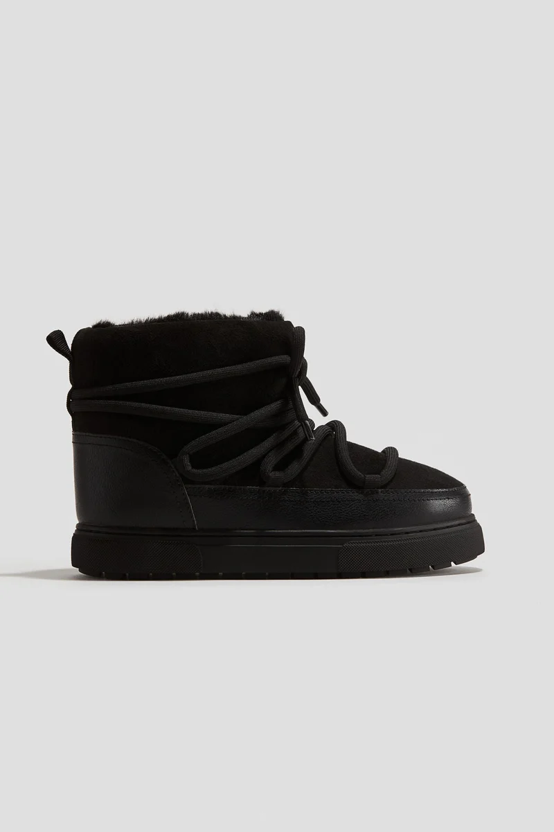 H&M Warm-lined fluffy snow boots