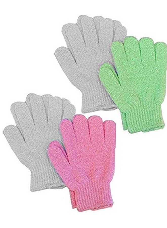 Aquasentials Exfoliating Bath Gloves (4 Pairs) - Image 3