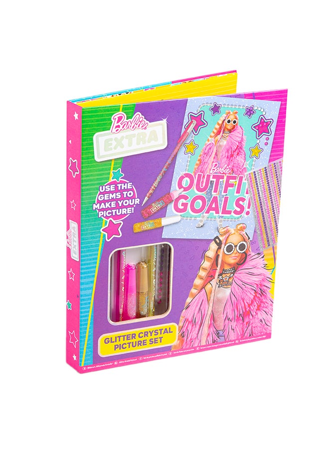 Barbie طقم صور كريستال مع لمعان إضافي - Image 1