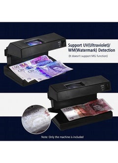 Captaintech Desktop Counterfeit Bill Detector Cash Currency Banknotes Notes Checker Machine Support Ultraviolet UV and Watermark Detection with Magnifier Forged Money Tester  - Image 5