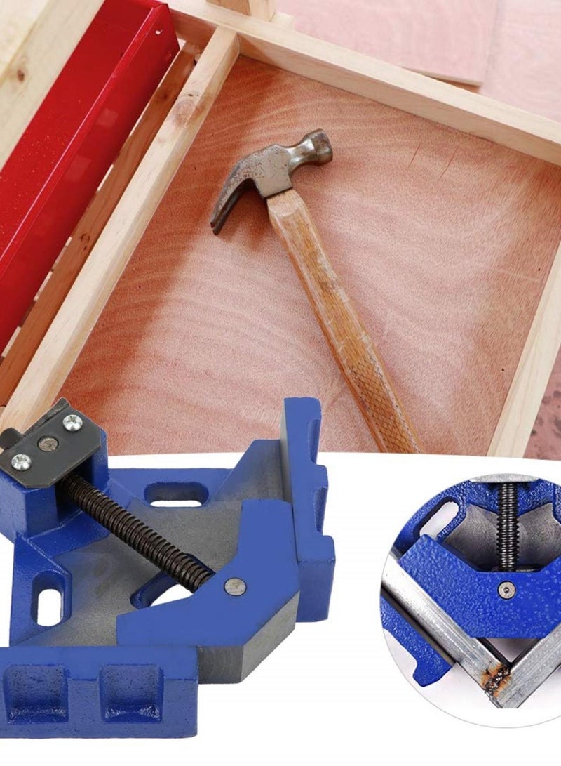 GGOOT Latest 4-Inch Right Angle Clamp Welder Tool Hardware Accessory Woodworking Clip Cast Iron Heavy-Duty - Image 5