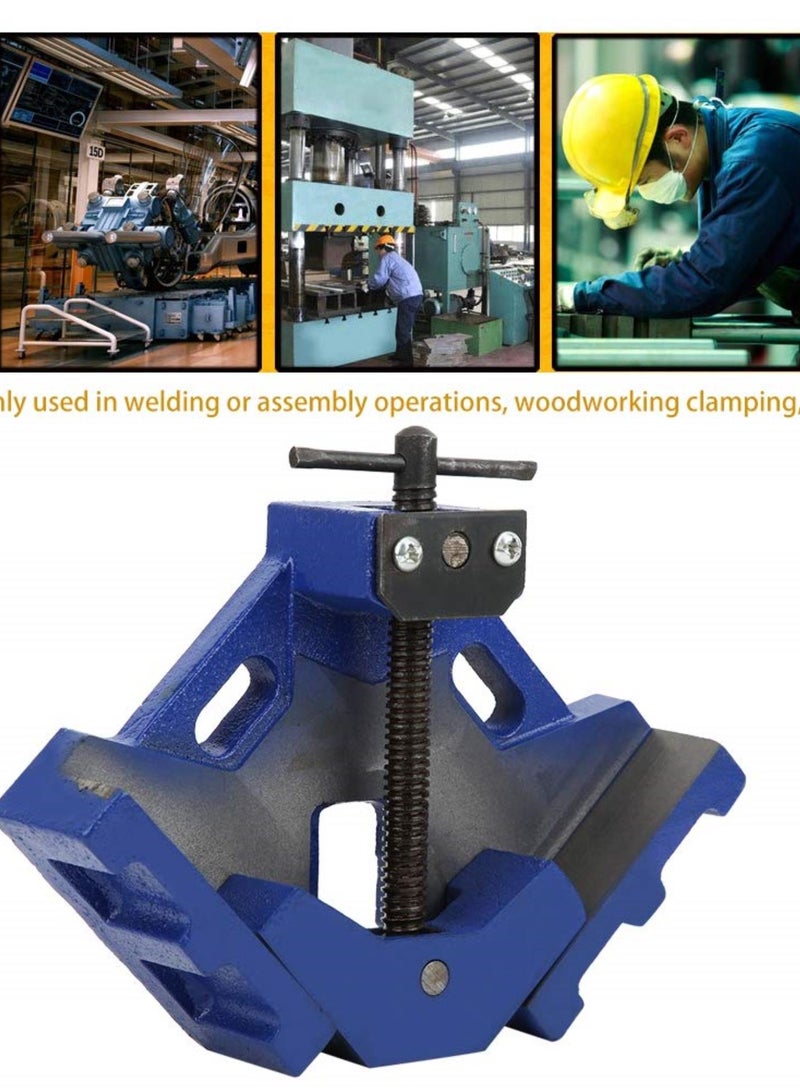GGOOT Latest 4-Inch Right Angle Clamp Welder Tool Hardware Accessory Woodworking Clip Cast Iron Heavy-Duty - Image 3