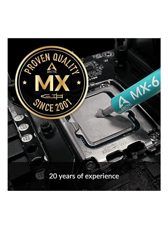 MX-4 Thermal Paste for Computer 4g with Spatula, High Thermal Conductivity for CPU & GPU Processors, Non-Conductive Silicone Cooling Paste for PC and Laptop 🔧💻❄️ - Image 3