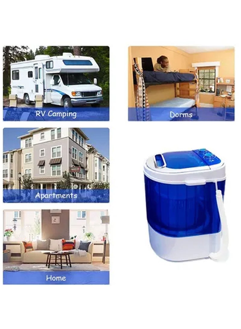 Rabos Mini Washing Machine 4 kg 170 W XPB35-268A8 Blue/White - Image 3