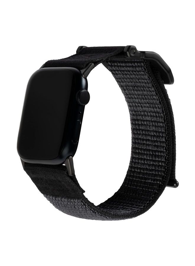 Urban Armor Gear UAG Compatible with Apple Watch Band 49/45/44/42mm for iWatch Series Ultra/SE 2/8/1-7/SE Active Graphite/Black (New Edition) Sport High Strength Adjustable Replacement Strap  - Image 4