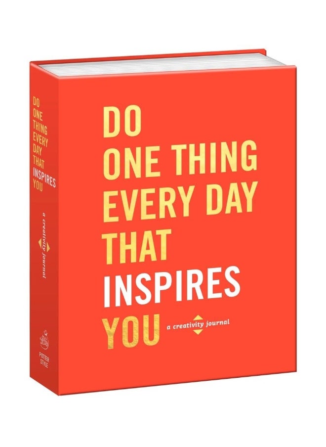 Ten Speed Press Do One Thing Every Day That Inspires You: A Creativity Journal  - Image 3