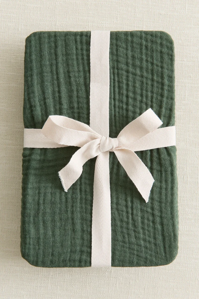 اتش اند ام غطاء وسادة التغيير من الموسلين