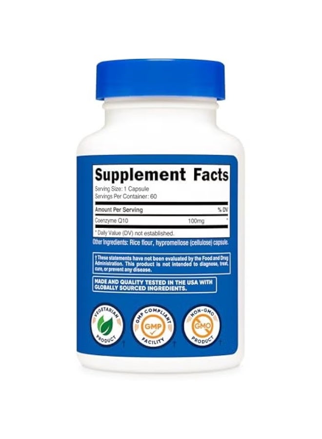 نيوتريكوست، كوإنزيم كيو 10، 100 ملغ، 60 كبسولة - Image 5