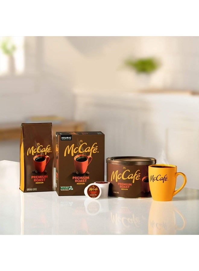 McCafe Premium Roast, Medium Roast Ground Coffee, 30 oz Canister - Image 5