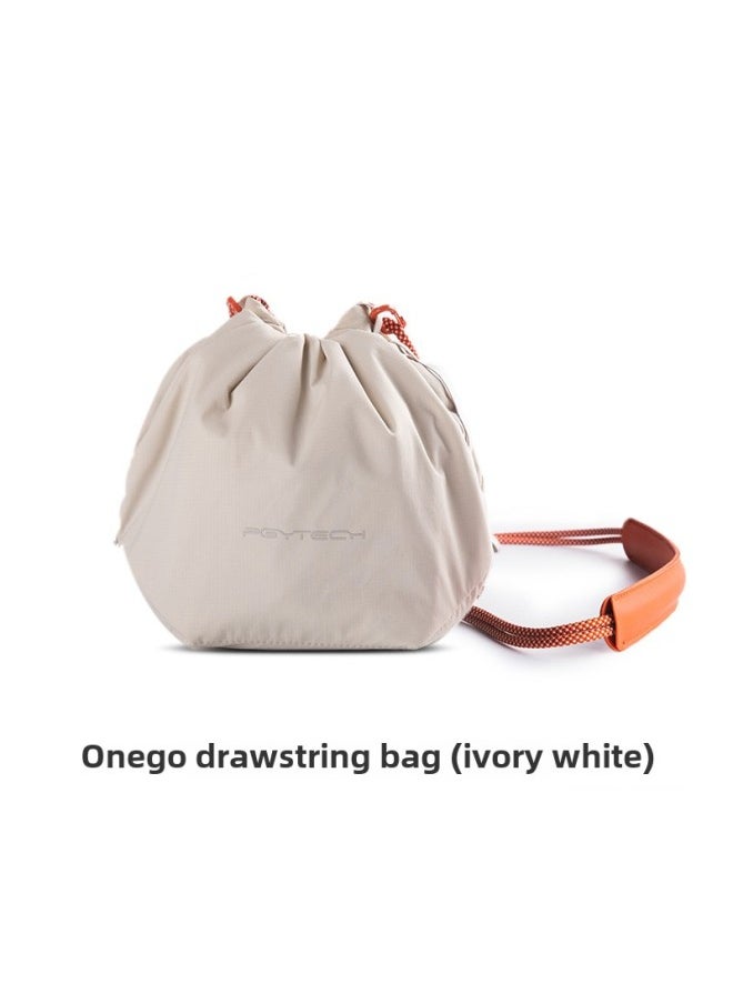 Generic PGYTECH OneGo Shoulder Bag Drawstring Bag Waist Bag Photography Bag Digital Accessories Micro Single Portable Commuter-Color:Drawstring Bag (cherry Blossom Powder)  - Image 4