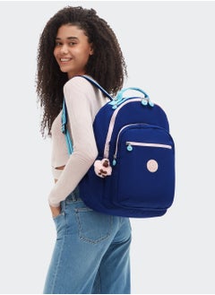 kipling Seoul Kids School Backpack with Tablet Protection solar Navy Combo  - Image 3