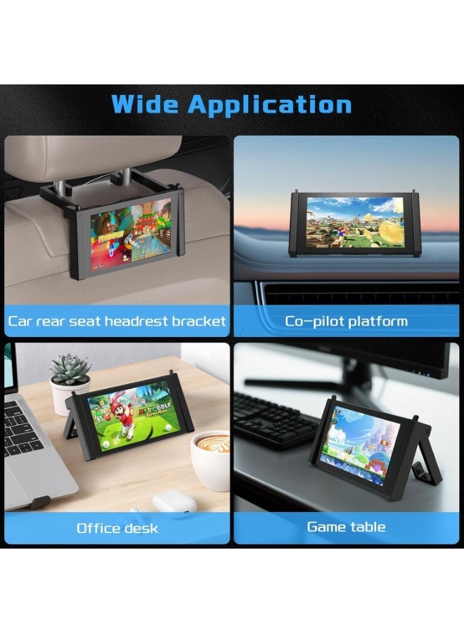 Car Holder for Nintendo Switch 2 (2025), Car Headrest Mount Secure, Tablet Holder Rear Seat Kids, Portable, Foldable, Fixed Firmly, Adjustable, for Rear Seat Kids to Play (Only for Nintendo Switch 2) - Image 5