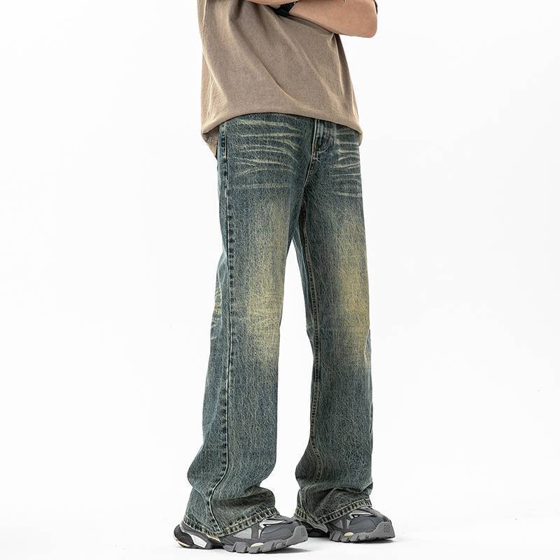 Unisex Classic Denim Jeans Loose Fit Daily Outdoor Wear - Image 5