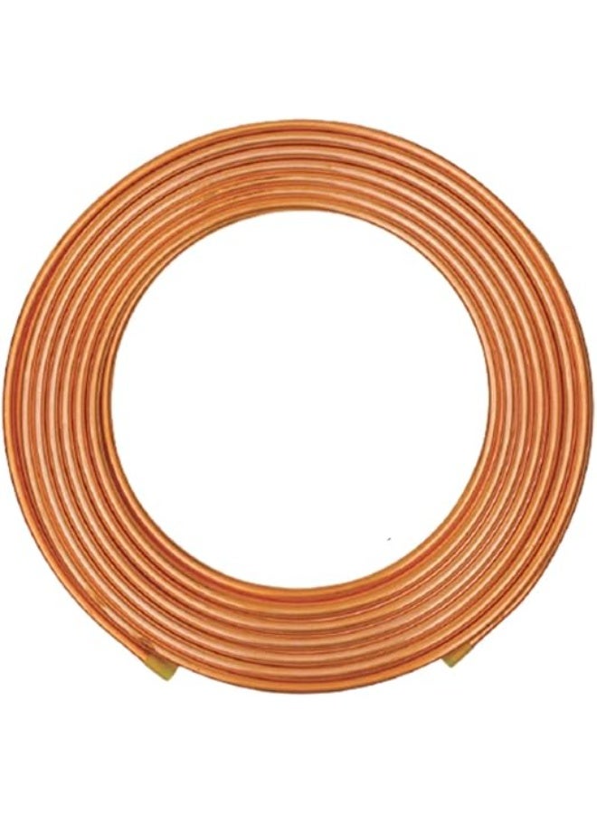 XPERT 1/2" Copper Tube Coil 15M – 61mm Wall Insulated Copper Pipe Roll Made in Vietnam for Air Conditioning & Refrigeration Systems