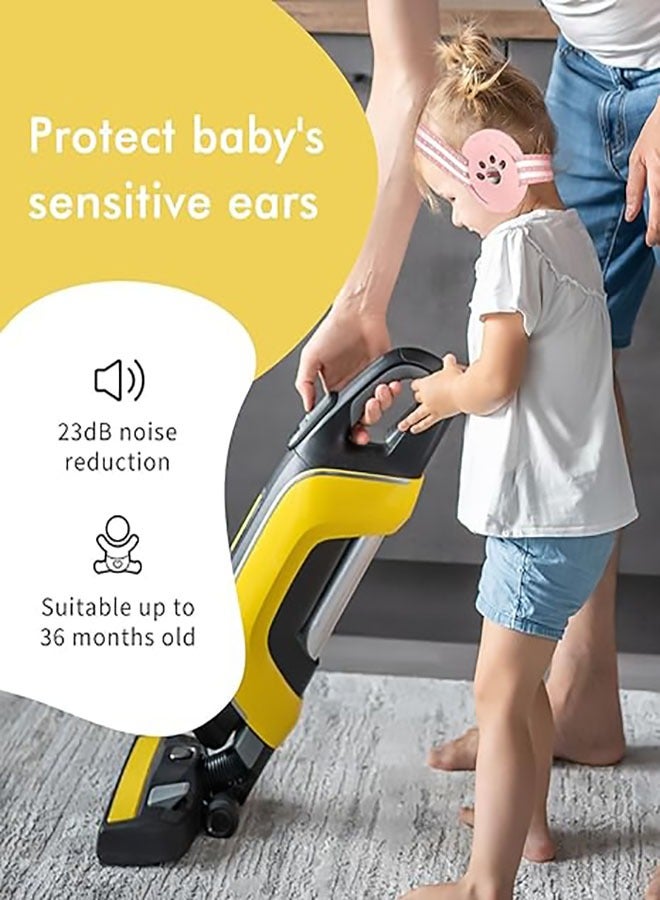 Baby Earmuffs,Baby Ear Protection, Earmuffs for Babies and Toddlers up to 36 Months, Noise Reduction Earmuffs - Comfortable Baby Headphones Against Hearing Damage & Improves Sleep - Image 5