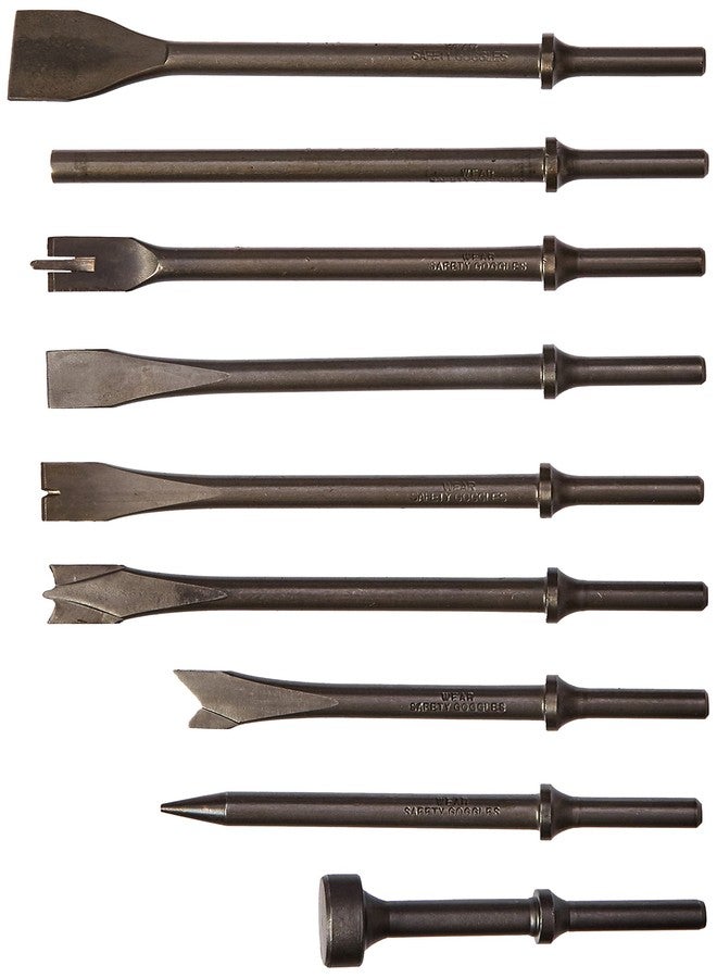 مجموعة إزميل متعددة الأغراض من طراز Advanced Tool Design ATD-5730، مكونة من 9 قطع