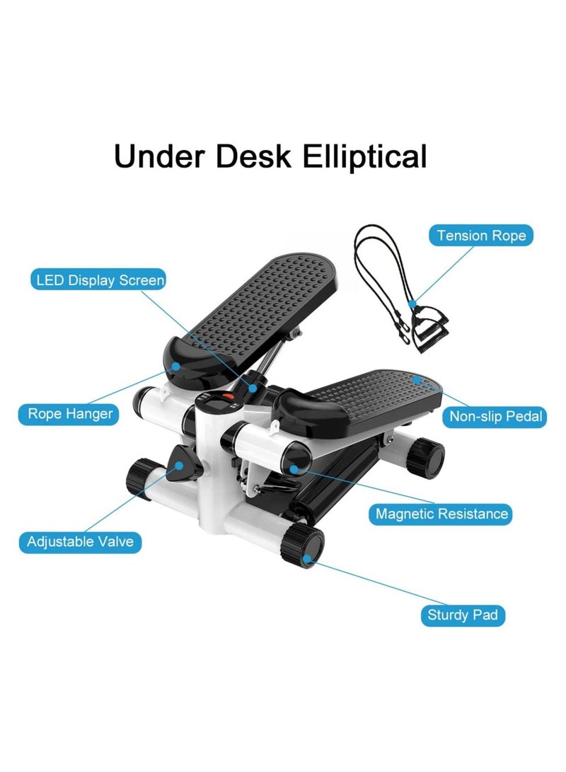 Generic High Quality Mini Fitness Stepper Home Exercise Equipment with Resistance Bands  - Image 4