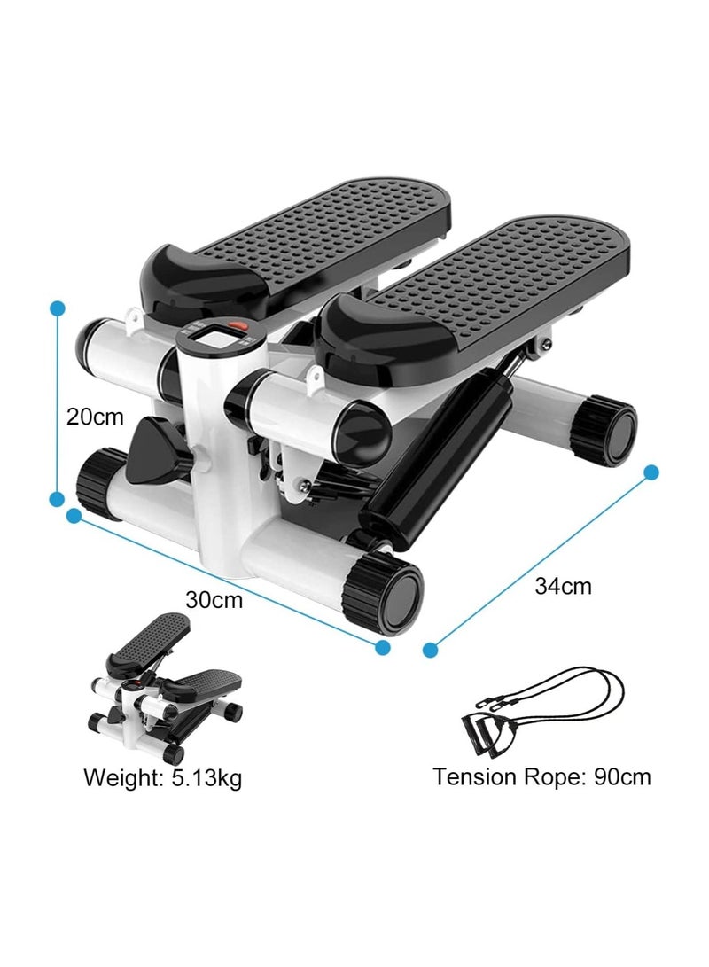 Generic High Quality Mini Fitness Stepper Home Exercise Equipment with Resistance Bands  - Image 2