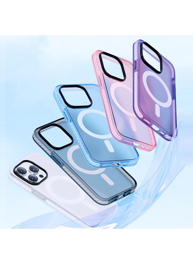 روك جراب لهاتف iPhone 14 Pro Max، جراب هاتف مغناطيسي مزدوج الطبقات من Armor Shield MagSafe - Image 2