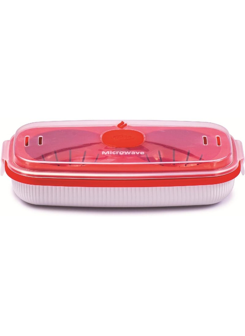 Snips - Snips Microwave Egg Poacher & Omelette Maker 0.75 Liter, 0% BPA – Use & Reuse product, Made in Italy, 000848 - Image 1