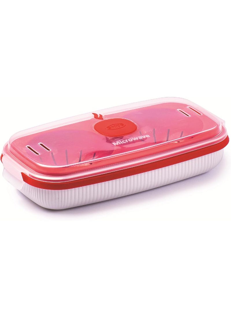 Snips - Snips Microwave Egg Poacher & Omelette Maker 0.75 Liter, 0% BPA – Use & Reuse product, Made in Italy, 000848 - Image 1