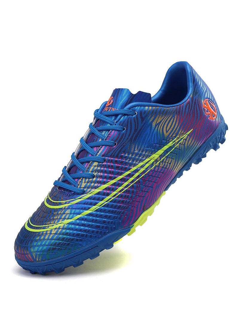 SKY WING SKY WING Men's Soccer Shoes Cleats Professional High-Top Breathable Athletic Football Boots Sneakers for Outdoor Indoor  - Image 1