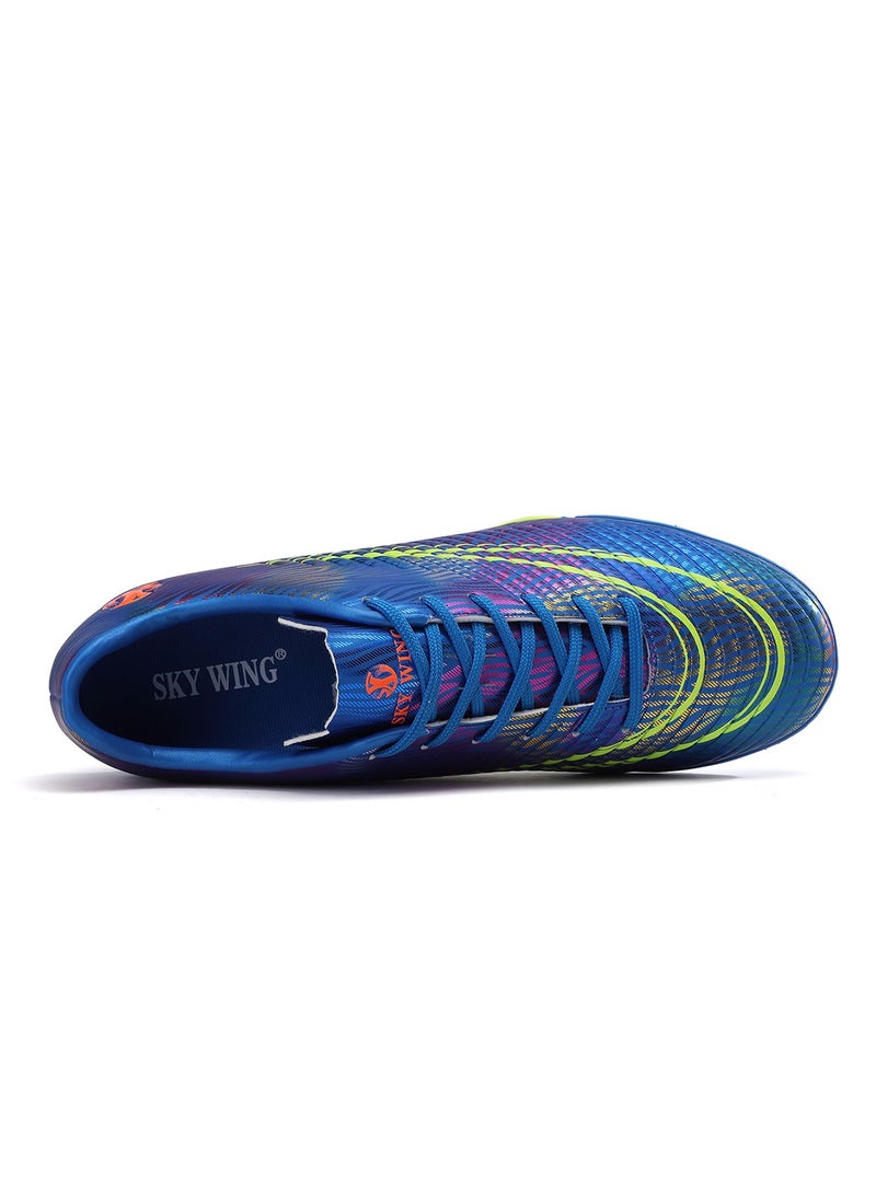 SKY WING SKY WING Men's Soccer Shoes Cleats Professional High-Top Breathable Athletic Football Boots Sneakers for Outdoor Indoor  - Image 5