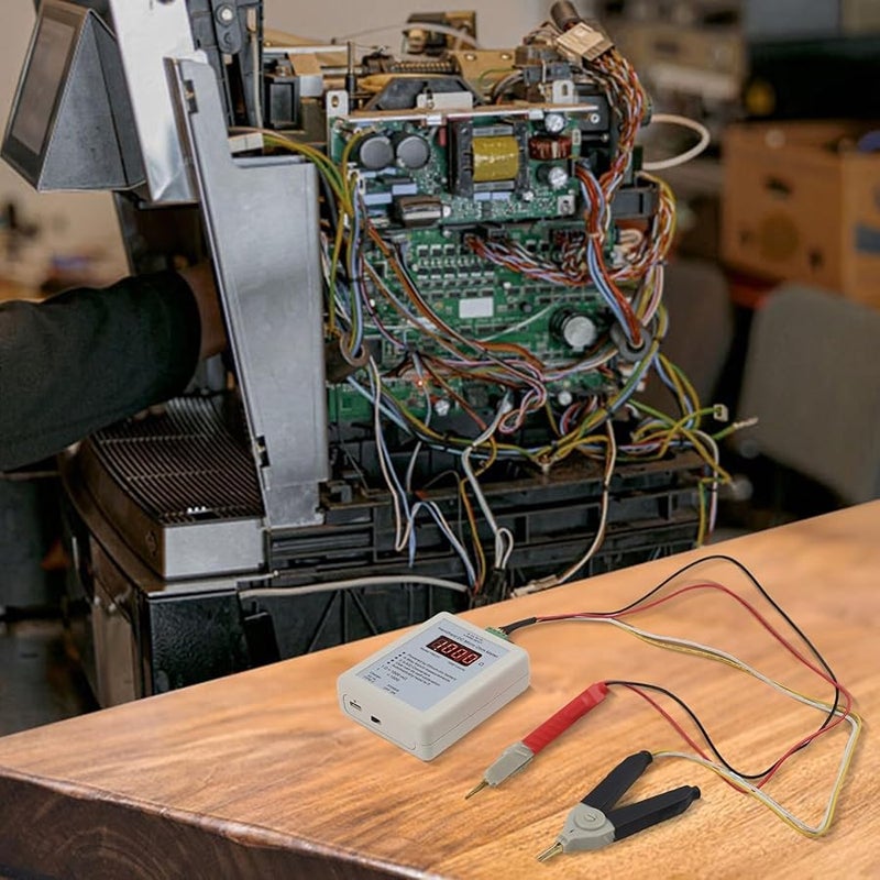 Large Clip 20R Handheld DC Milliohm Meter Four Wire Kelvin Tester For Transformer Coil Motor Winding - Image 5