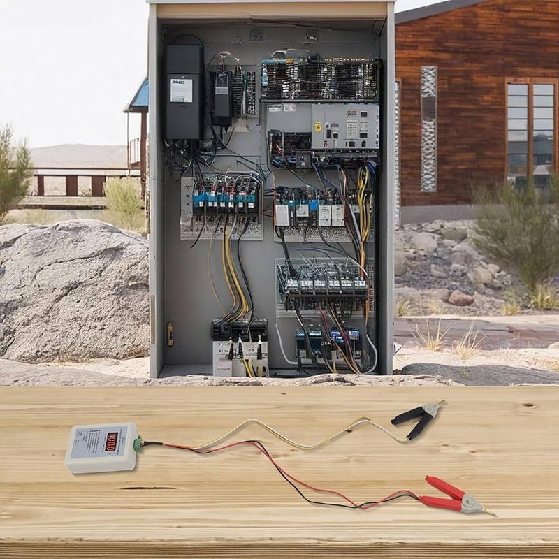 Large Clip 20R Handheld DC Milliohm Meter Four Wire Kelvin Tester For Transformer Coil Motor Winding - Image 4