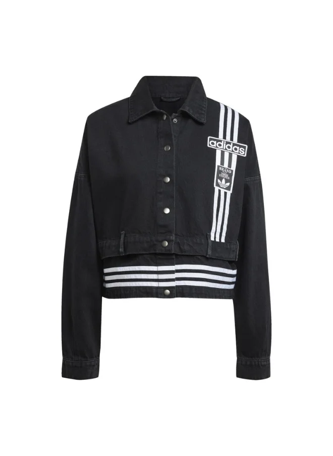 Adidas adidas DENIM TRACK TOP Black Originals Women JACKETS