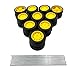 URIMPAVIDO 20PCS Toy Car Small Wheels 21mm Model Car Rubber Tire Wheels with 10PCS Shaft Round Rod Axles for RC Car Truck Robot DIY Model Toy Building Accessories 2x7x21mm - Image 3